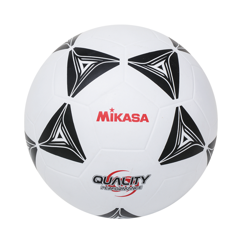 Soccer, Varsity Series - Premium Rubber Cover, Size 5, Black/White