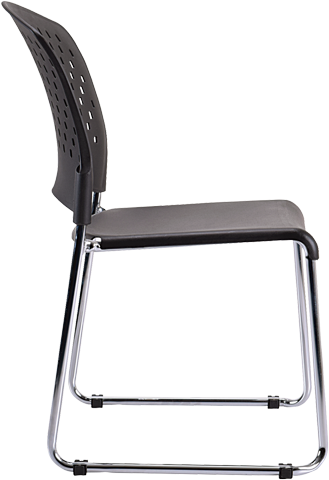 AIRE S4000 Black Plastic Stack Chair