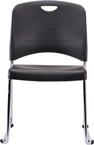 AIRE S5000 Black Plastic Stack Chair -