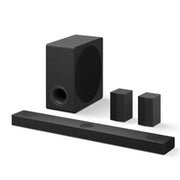 LG - 5.1.3-Channel S80TR Home Theater Soundbar with Wireless Subwoofer and Rear Speakers, Dolby Atmos, WOW Orchestra - Black