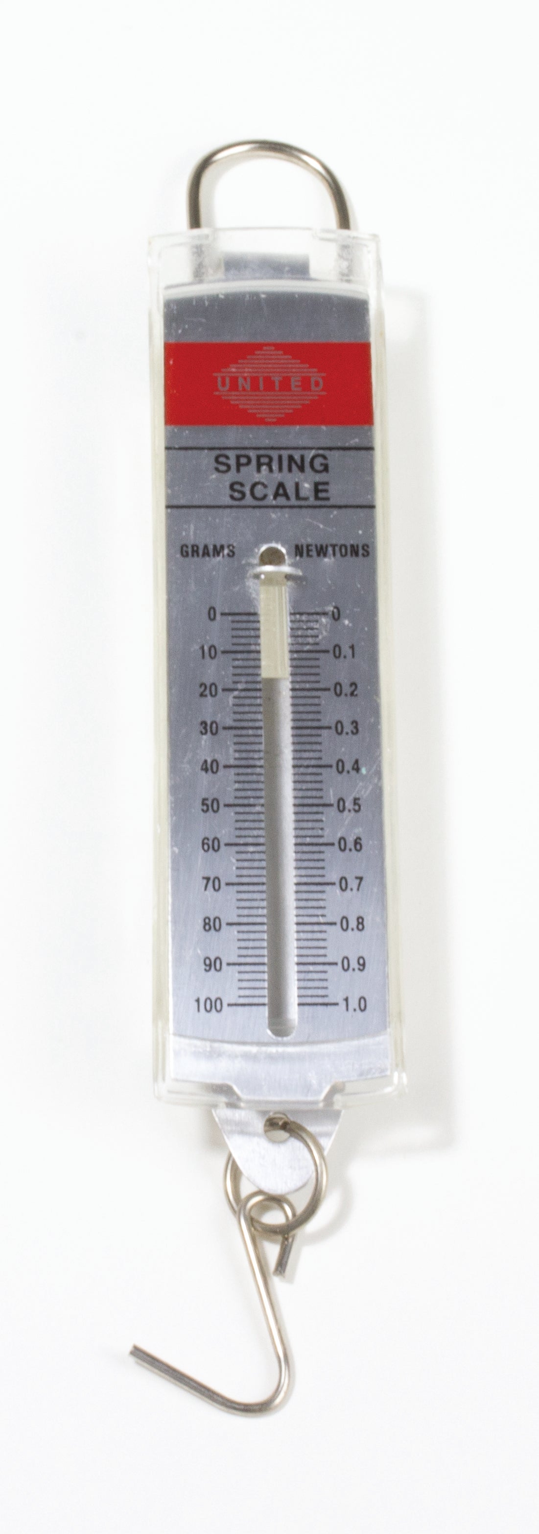 United Scientific® Spring Scale 100G X 2G, 1N X 0.02N