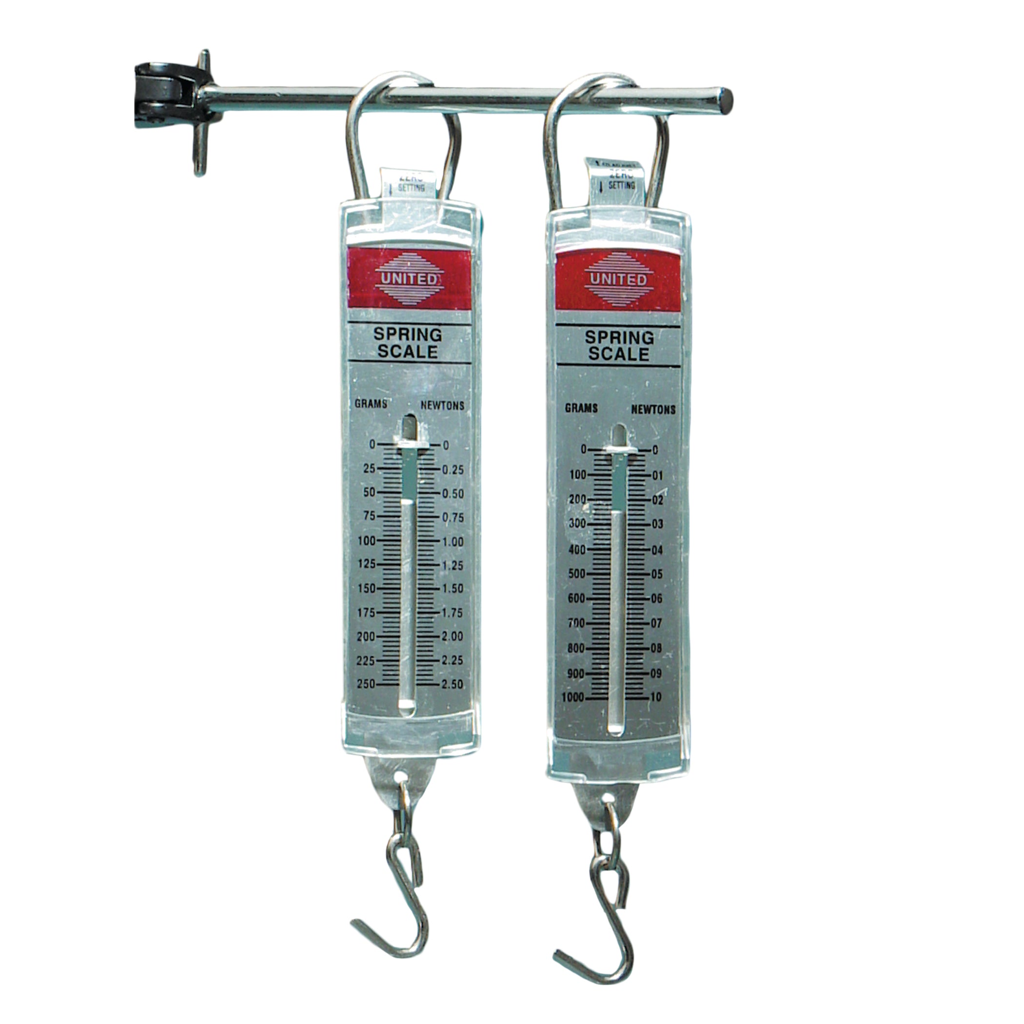 United Scientific® Spring Scale 100G X 2G, 1N X 0.02N
