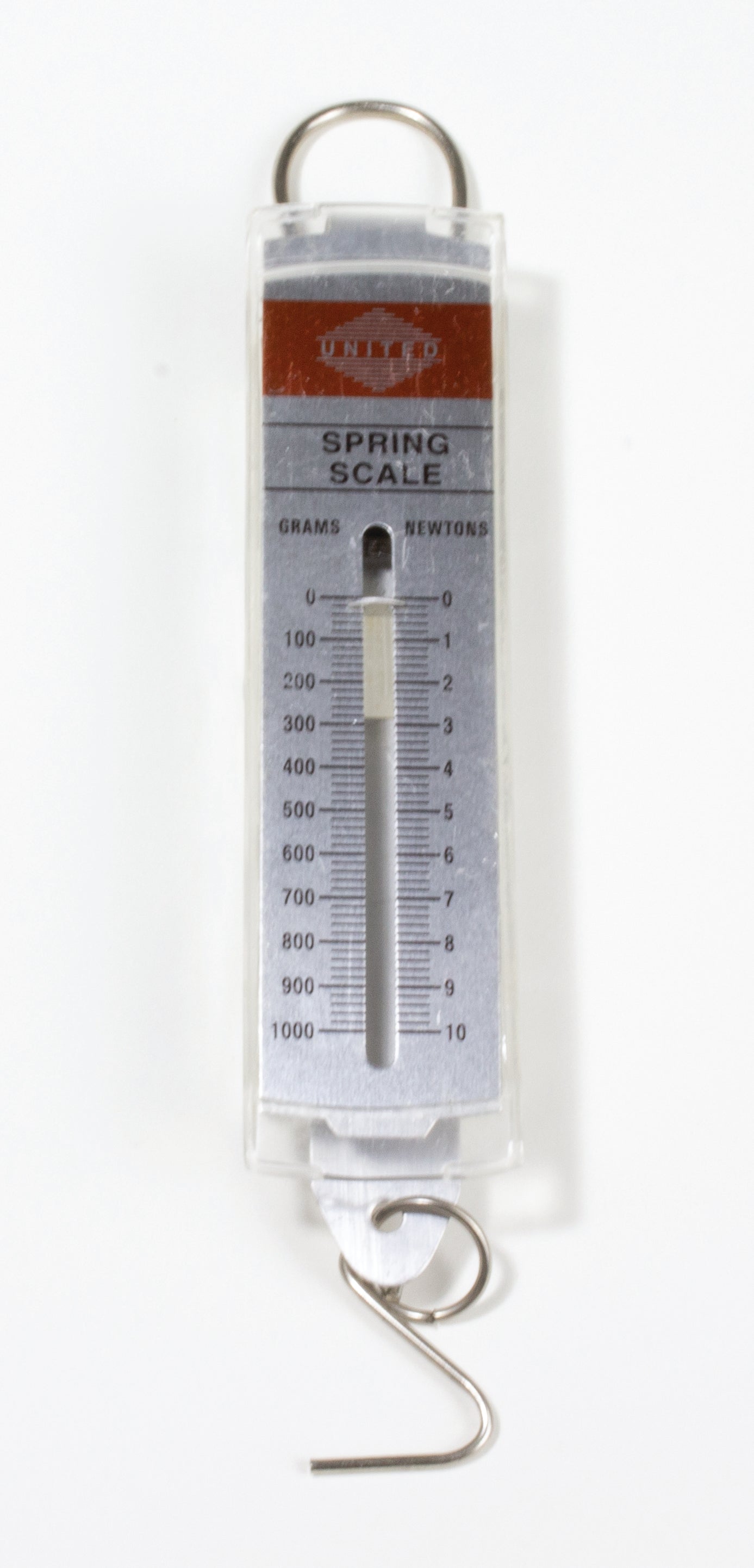United Scientific® Spring Scale 1000G X 20G, 10N X 0.2N