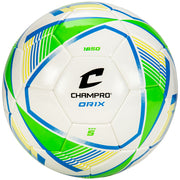 ORIX Soccer Ball - Electric Green Airforce Blue White, 5"