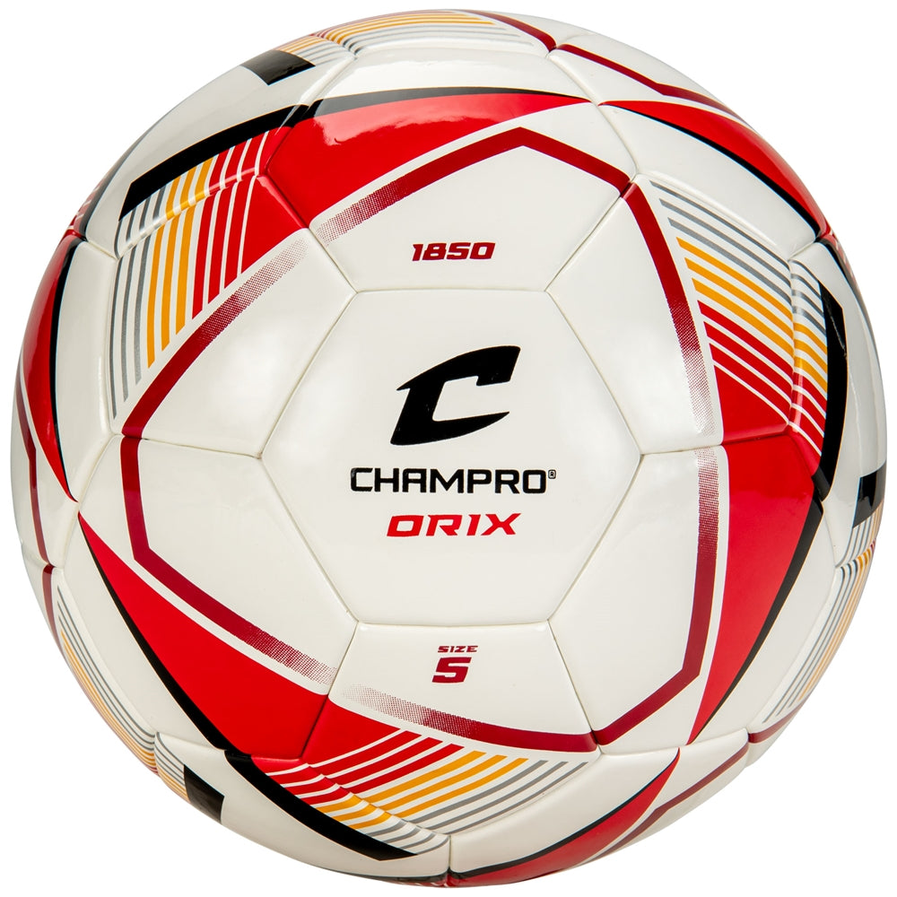 ORIX Soccer Ball - Scarlet Black White, 5"