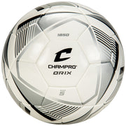 ORIX Soccer Ball - Silver Black White, 5"