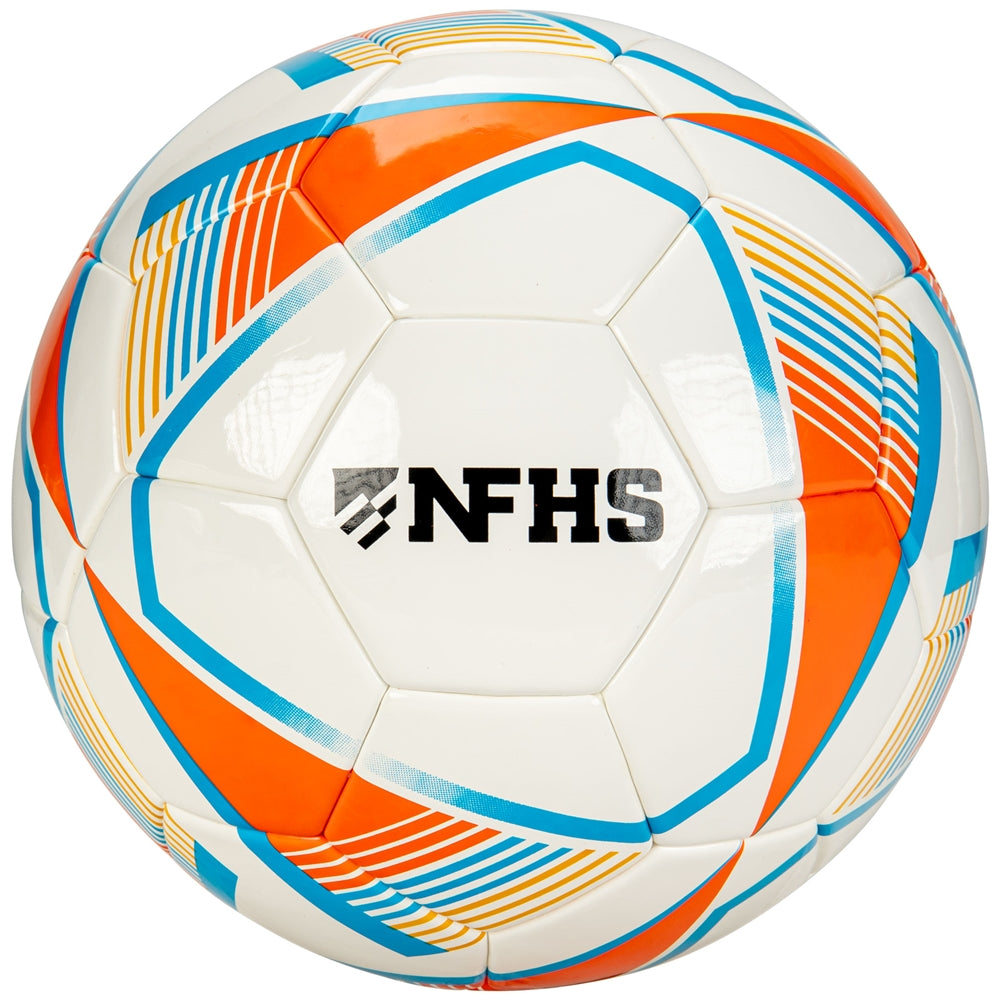 ORIX Soccer Ball - Orange Light Blue White, 5"