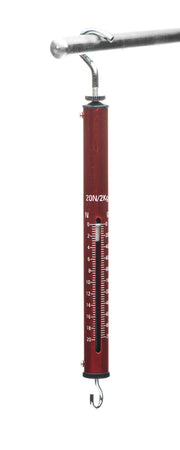 United Scientific® Aluminum Spring Scale, 2000G / 20N, Red, Graduation 40G/0.4N