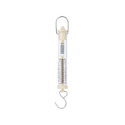 United Scientific® Spring Scale, Clear Plastic, 3000G / 30N, Graduation 50G/0.5N, Cream