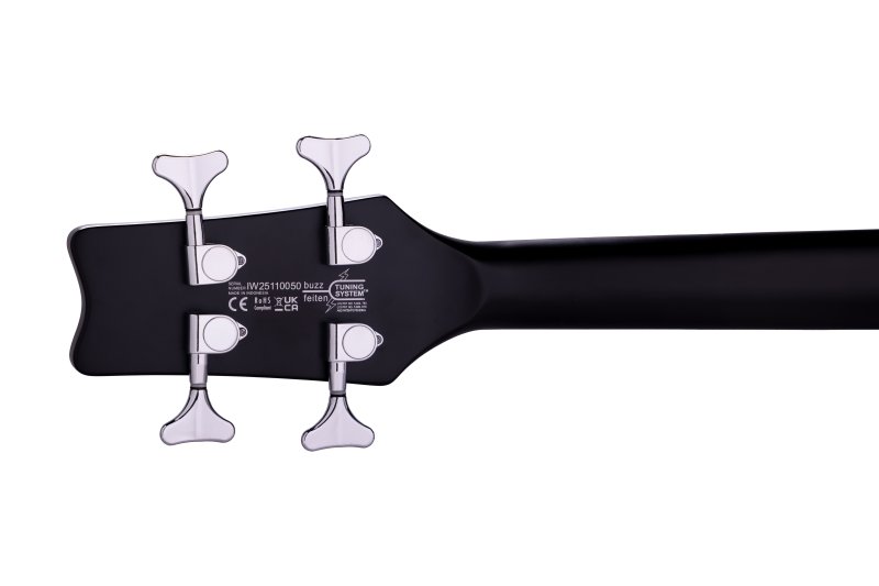 Washburn SB4B Wing Series Scavenger Electric Bass, Black