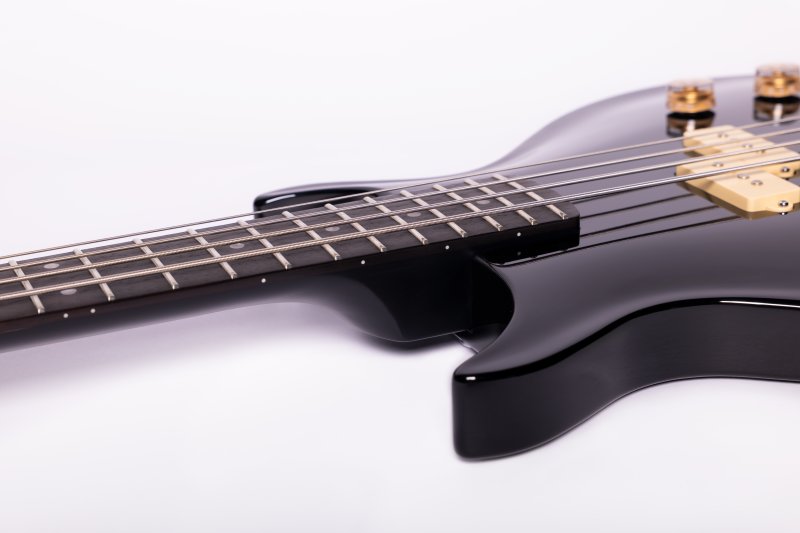 Washburn SB4B Wing Series Scavenger Electric Bass, Black
