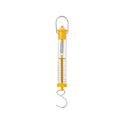 United Scientific® Spring Scale, Clear Plastic, 5000G / 50N, Graduation 100G/1N Yellow