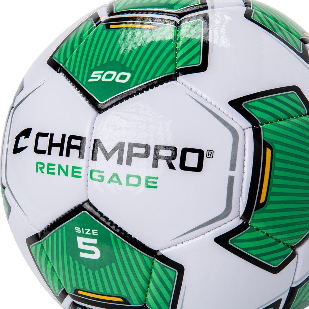 Renegade Soccer Ball - Optic Green Size 3