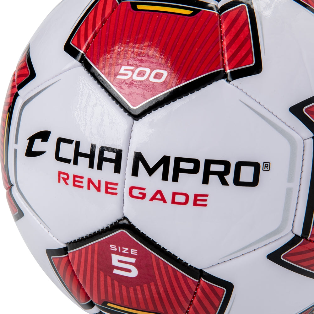 Renegade Soccer Ball - Scarlet Size 4