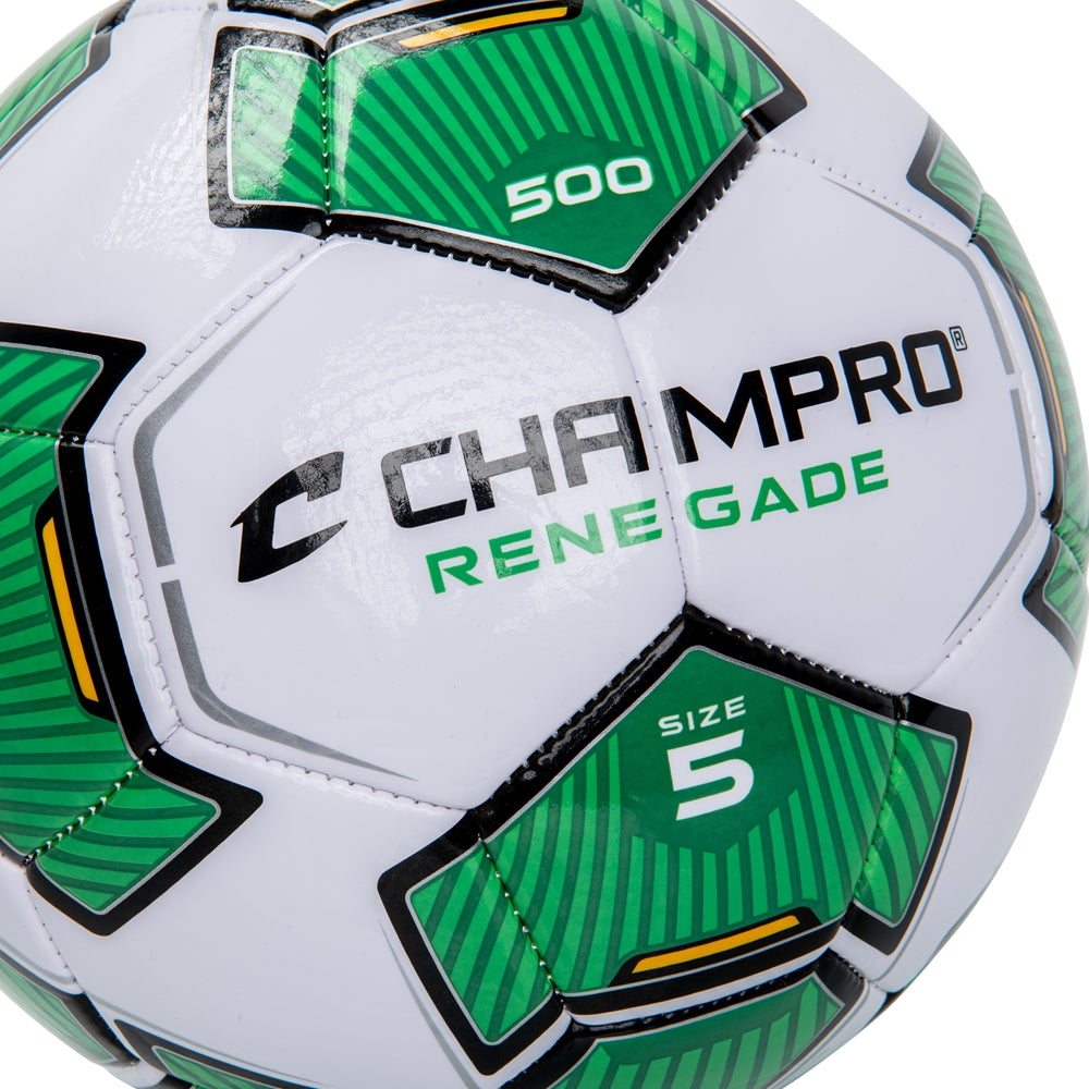 Renegade Soccer Ball - Optic Green Size 3