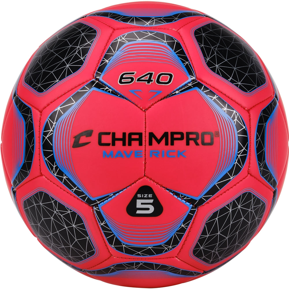 Maverick Soccerball - Red, White, Blue - Size 5