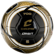 ORBIT Soccer Ball - Black Vegas Gold, 4"