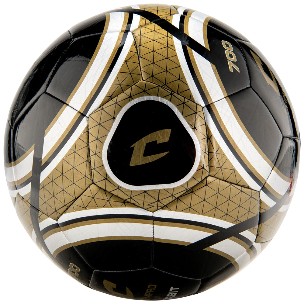 ORBIT Soccer Ball - Black Vegas Gold, 4"