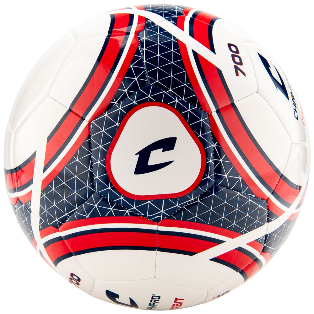 ORBIT Soccer Ball - Scarlet White Royal, 3"