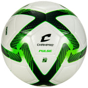 PULSE Soccer Ball - Forest Green Electric Green White, 5"
