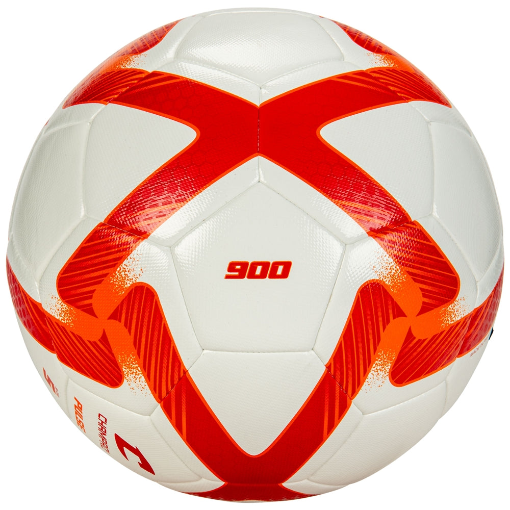PULSE Soccer Ball - Fire Red Orange White, 5"