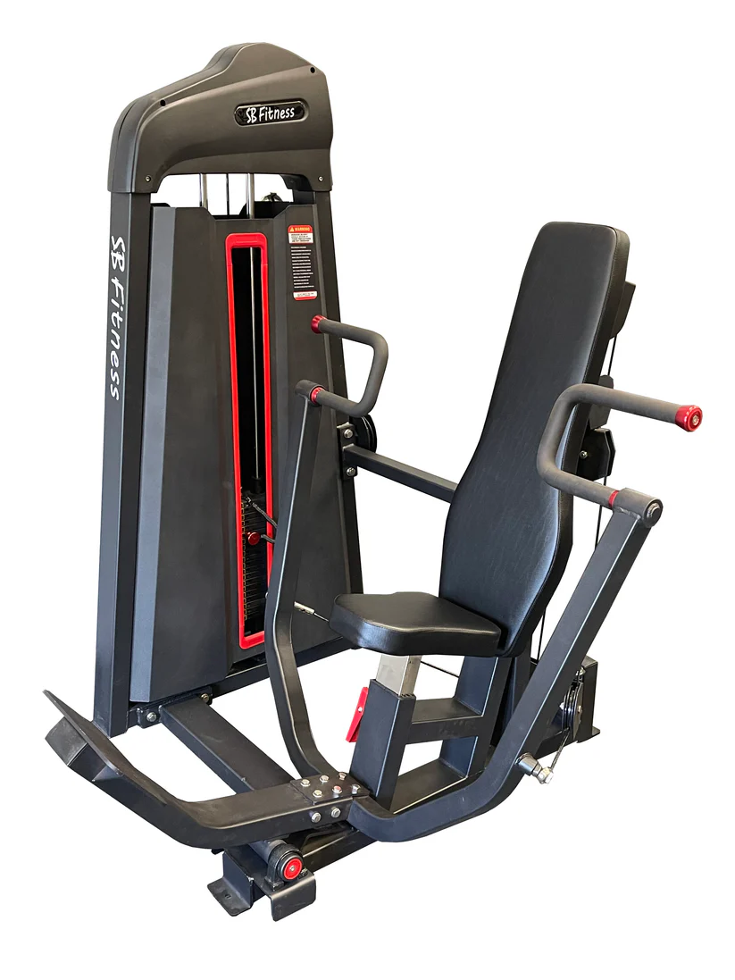 Commercial Vertical Chest Press with 200 lbs. Stack