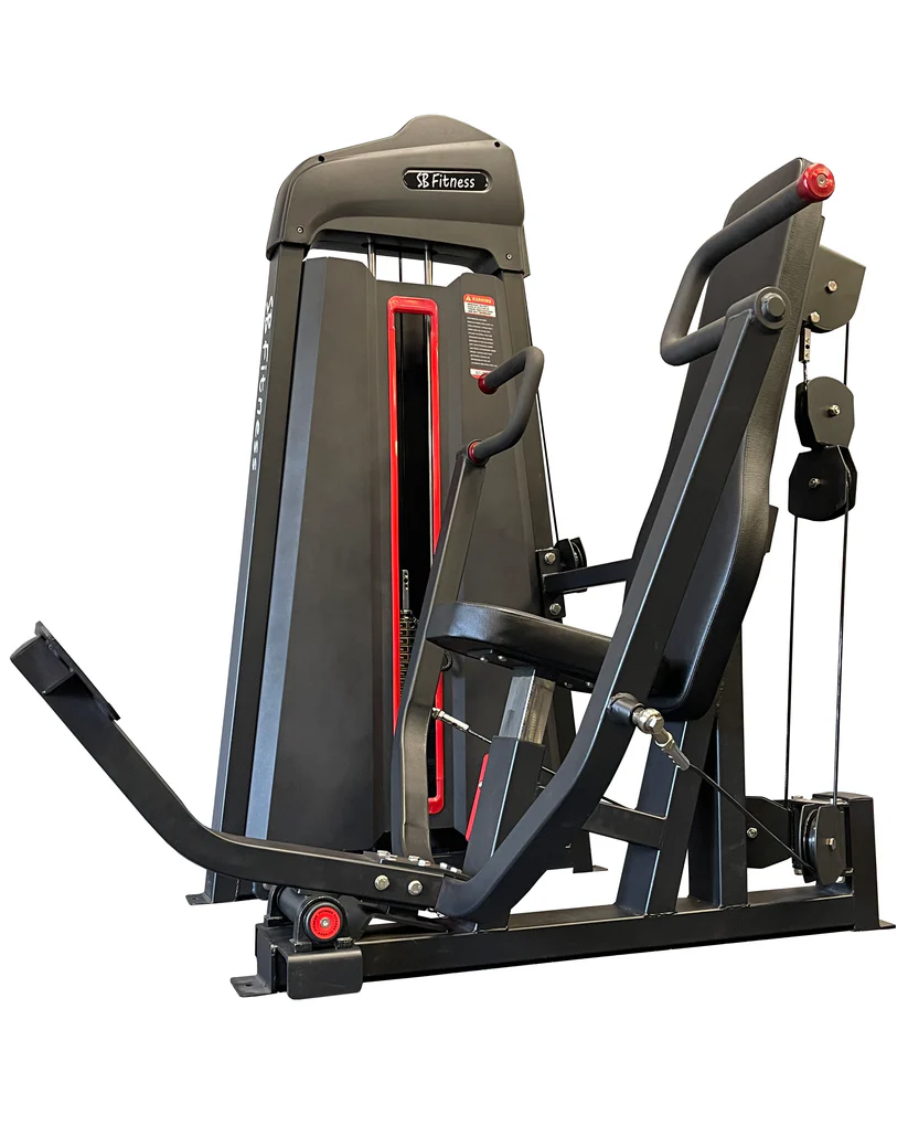 Commercial Vertical Chest Press with 200 lbs. Stack