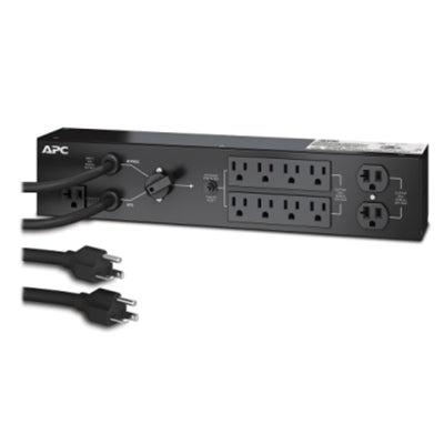 APC - Service Bypass PDU, 120V 20AMP W/ (8) NEMA 5-15R and (2) 5-20R - NEMA 5-20P - 2 X NEMA 5-20R, 6 X NEMA 5-15R - 120 V - Unknown