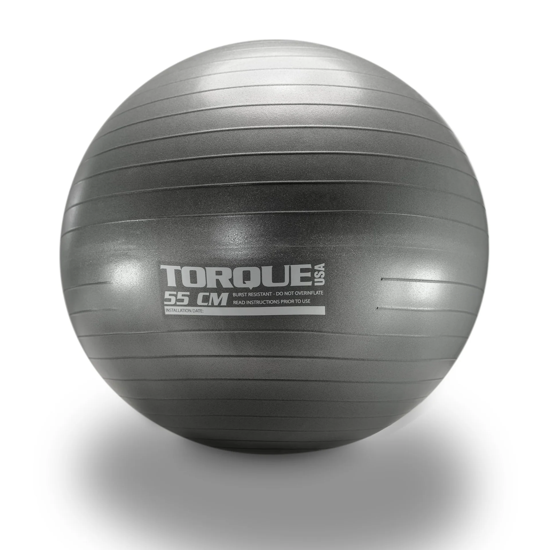STABILITY BALL, 55 CM TORQUE PRO- SILVER