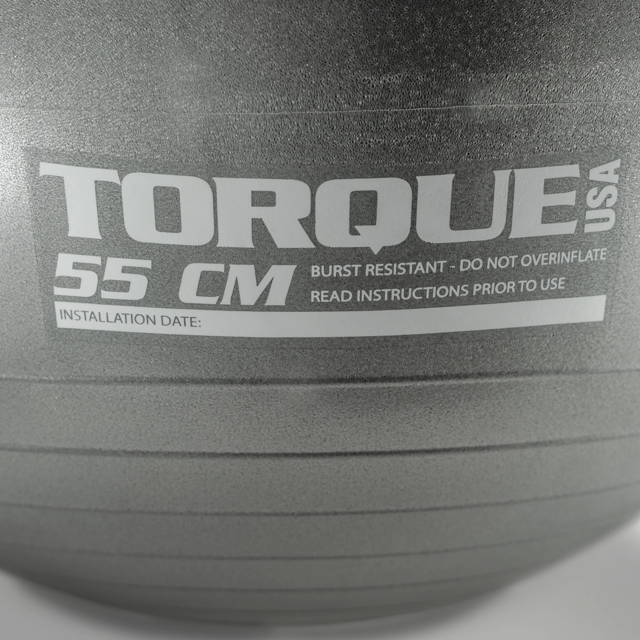 STABILITY BALL, 55 CM TORQUE PRO- SILVER
