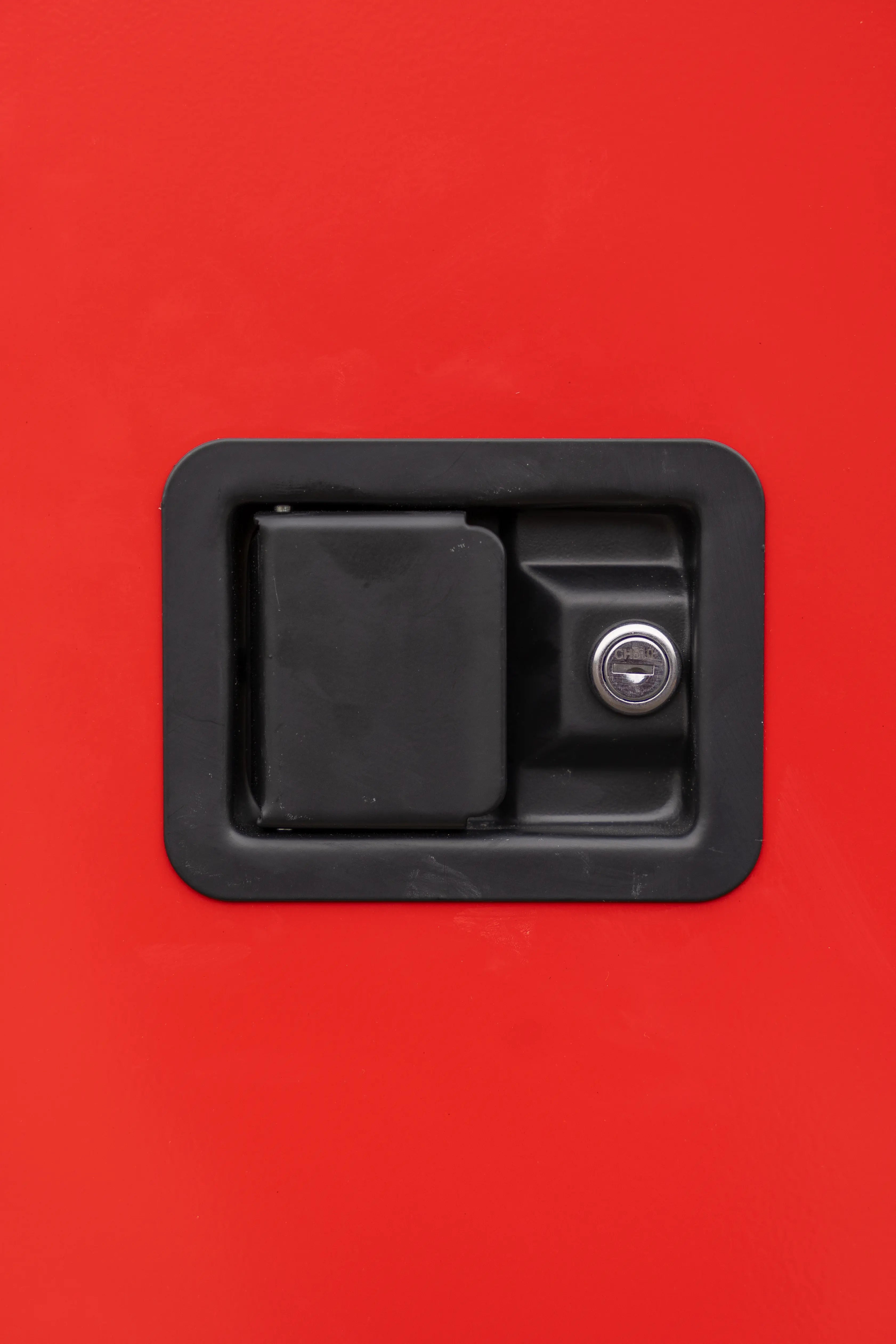 Flammable Safety Cabinet with auto-close doors (Red)