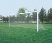 9'(w) X 4.5'(h) X 0'(t) X 4.5'(b) X 4mm Soccer Net White