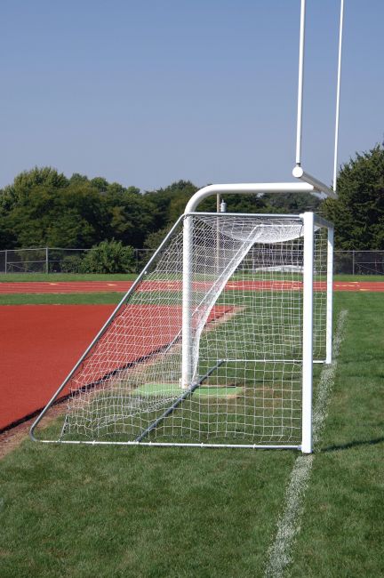 24'(w) X 8' (h) X 4' (t) X 6' (b) X 4mm Soccer Net. Football Goal Post Compatible.