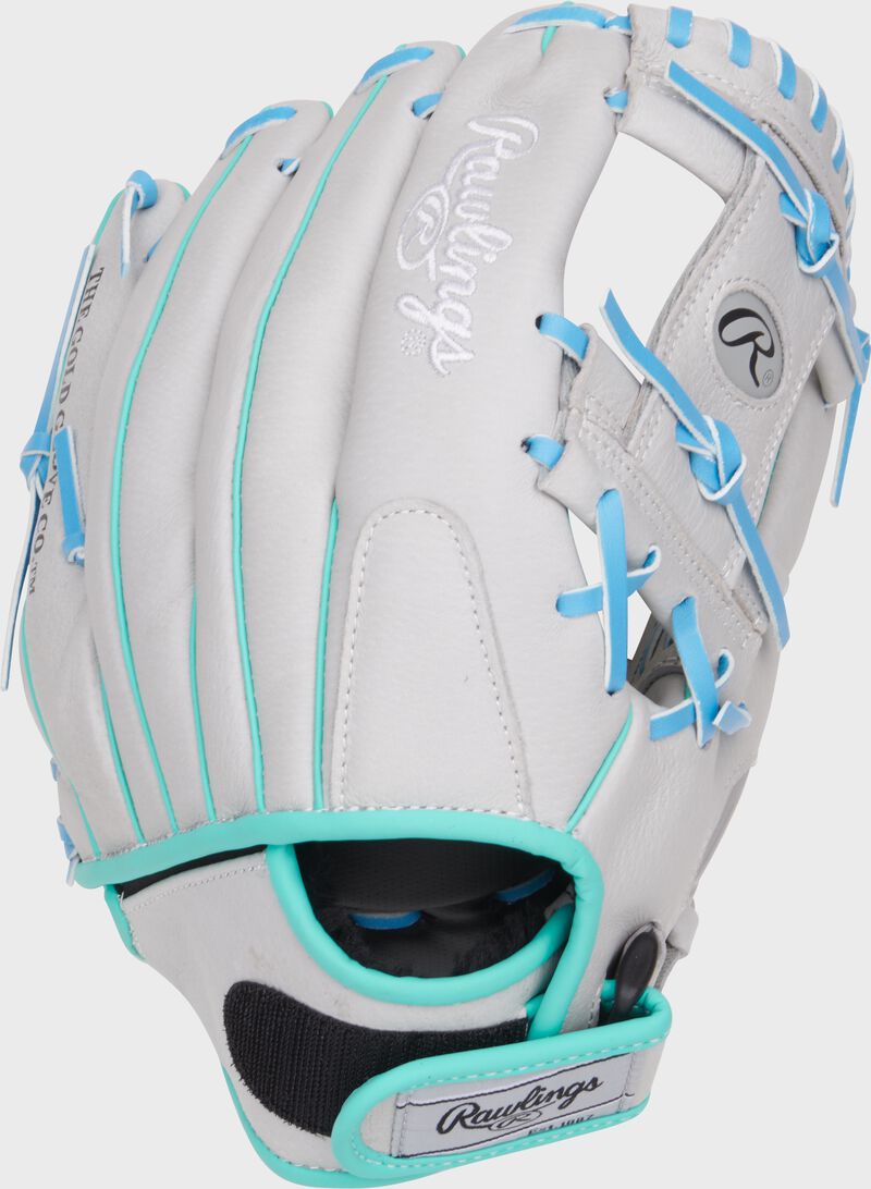 Rawlings Sure Catch Series Youth Francisco Lindor Signature 11.5-Inch Baseball Glove  - Right Hand Thrower - Gray