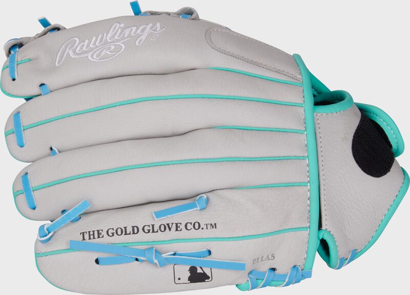 Rawlings Sure Catch Series Youth Francisco Lindor Signature 11.5-Inch Baseball Glove  - Right Hand Thrower - Gray