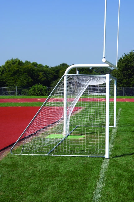 18.5' X 6.5' Club 4" X 4" Aluminum Portable Soccer Goals Only