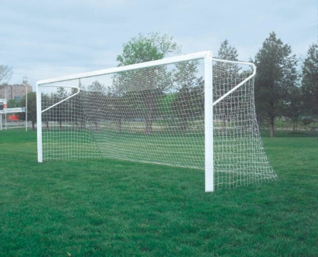 24' X 8' Competition Aluminum Permanent/semi-permanent In-ground Soccer Goals