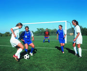 No-tip 24' X 8' Competition 4" X 4" Portable Aluminum Soccer Goals