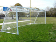 All Aluminum No Tip 24' X 8' Competition 4" X 4" Portable Soccer Goals