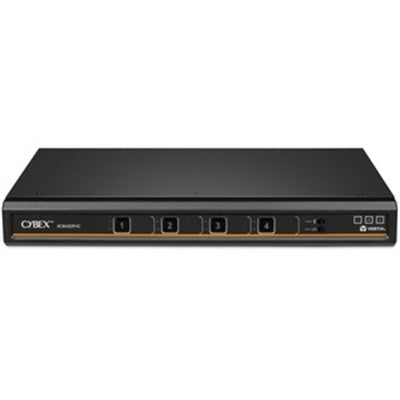 Vertiv Cybex SC800 Secure KVM | Single Head | 4 Port Universal and DPP | USB-C | NIAP Version 4.0 Certified (SC845DPH - SC845DPHC400