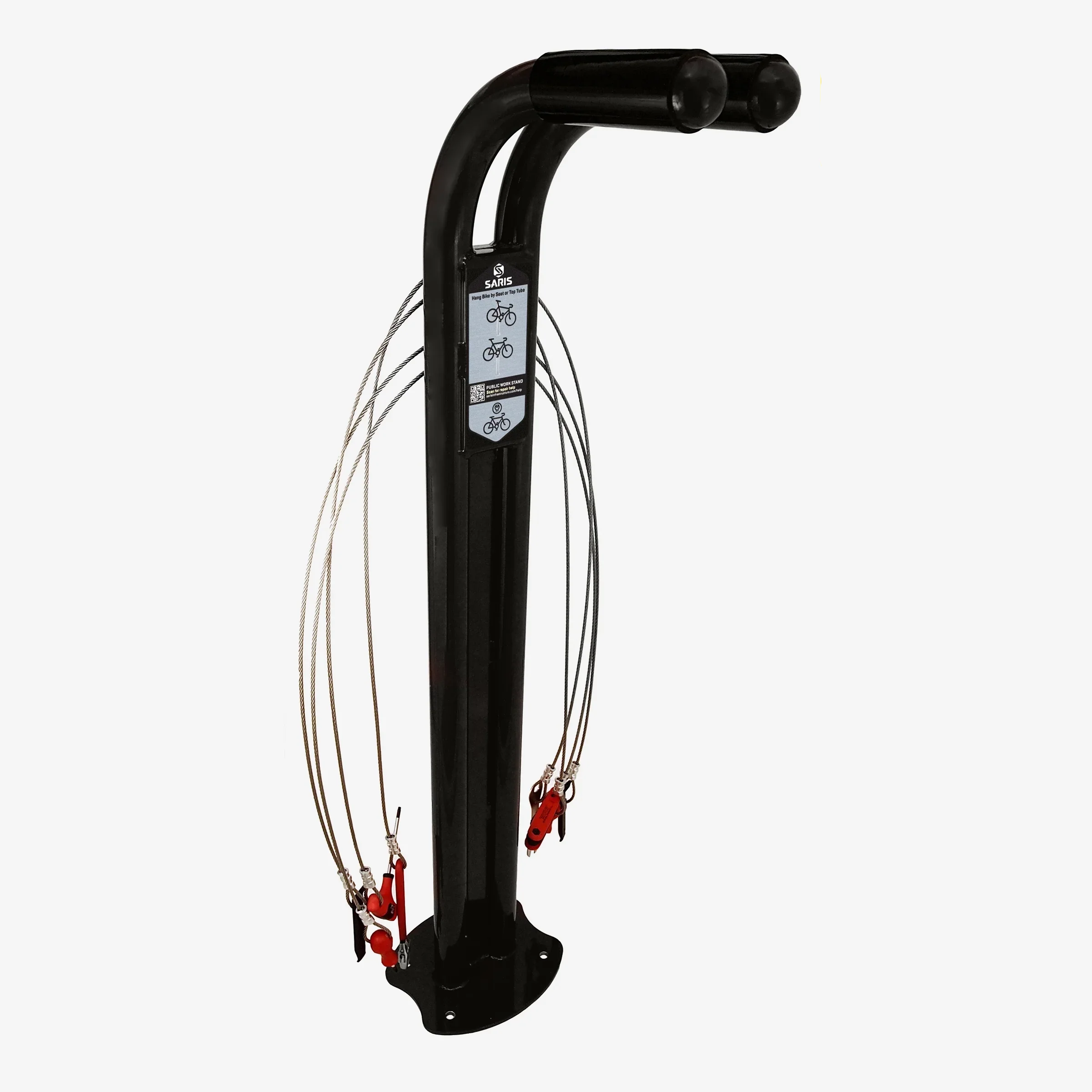 PUBLIC WORK STAND, BLACK