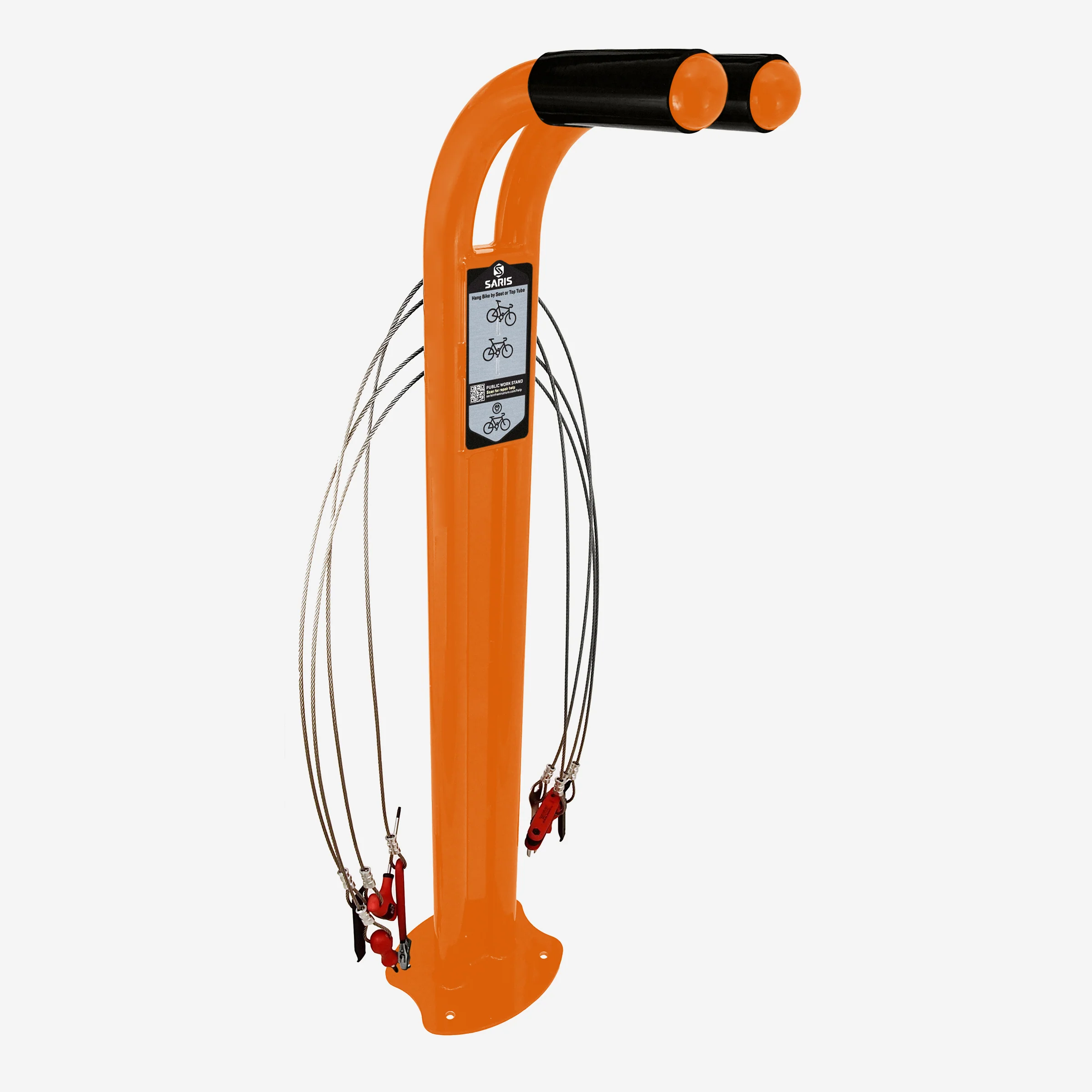 PUBLIC WORK STAND, ORANGE