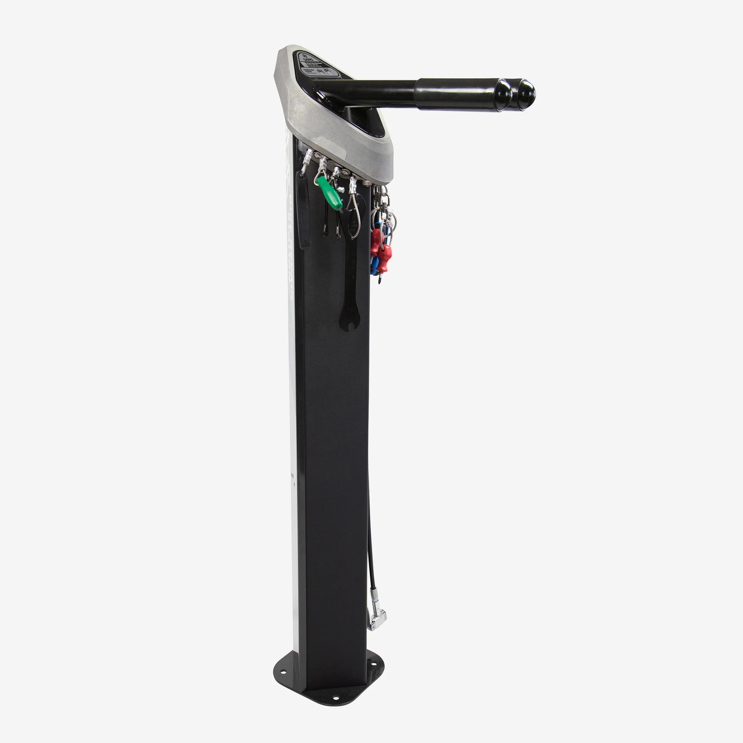 DELUXE PUBLIC WORK STAND, BLACK