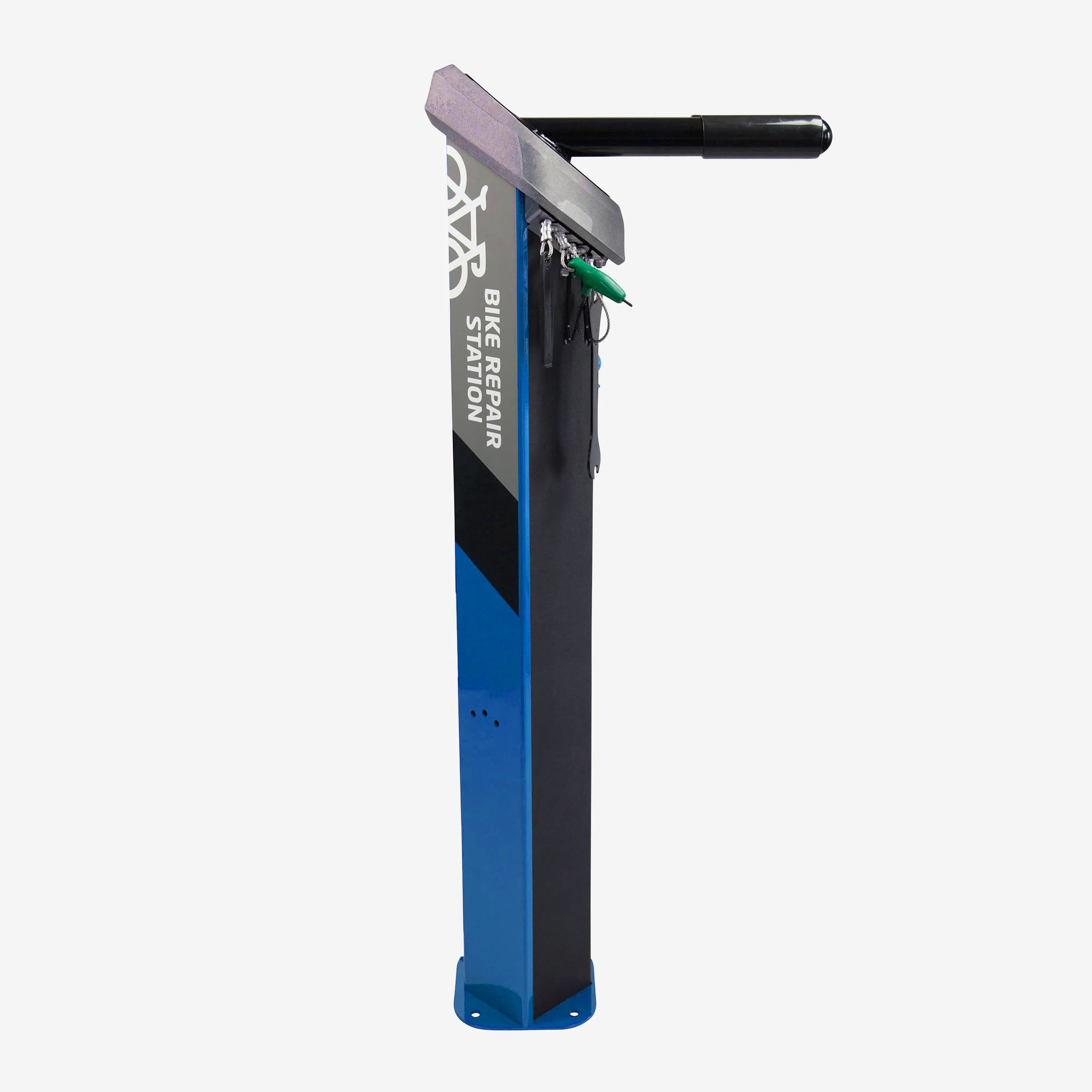 DELUXE PUBLIC WORK STAND, BLUE