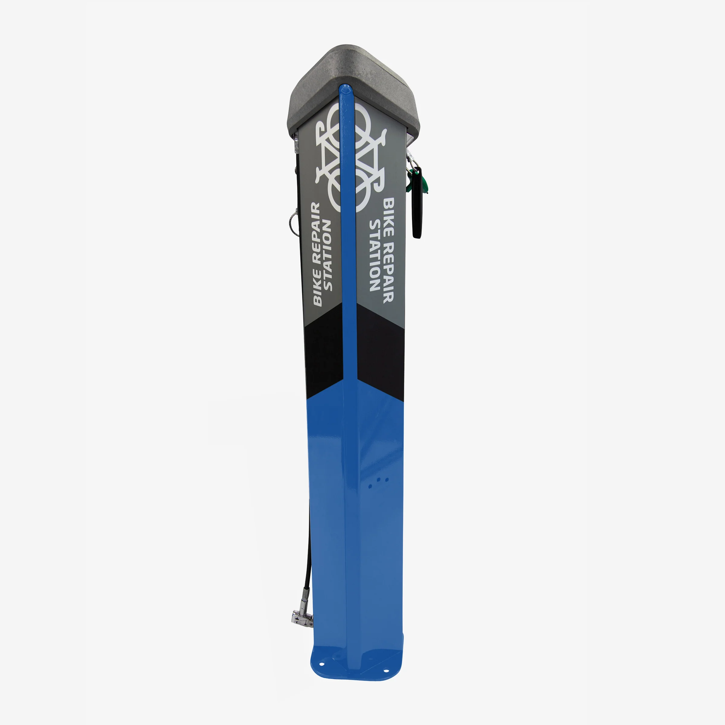 DELUXE PUBLIC WORK STAND, BLUE