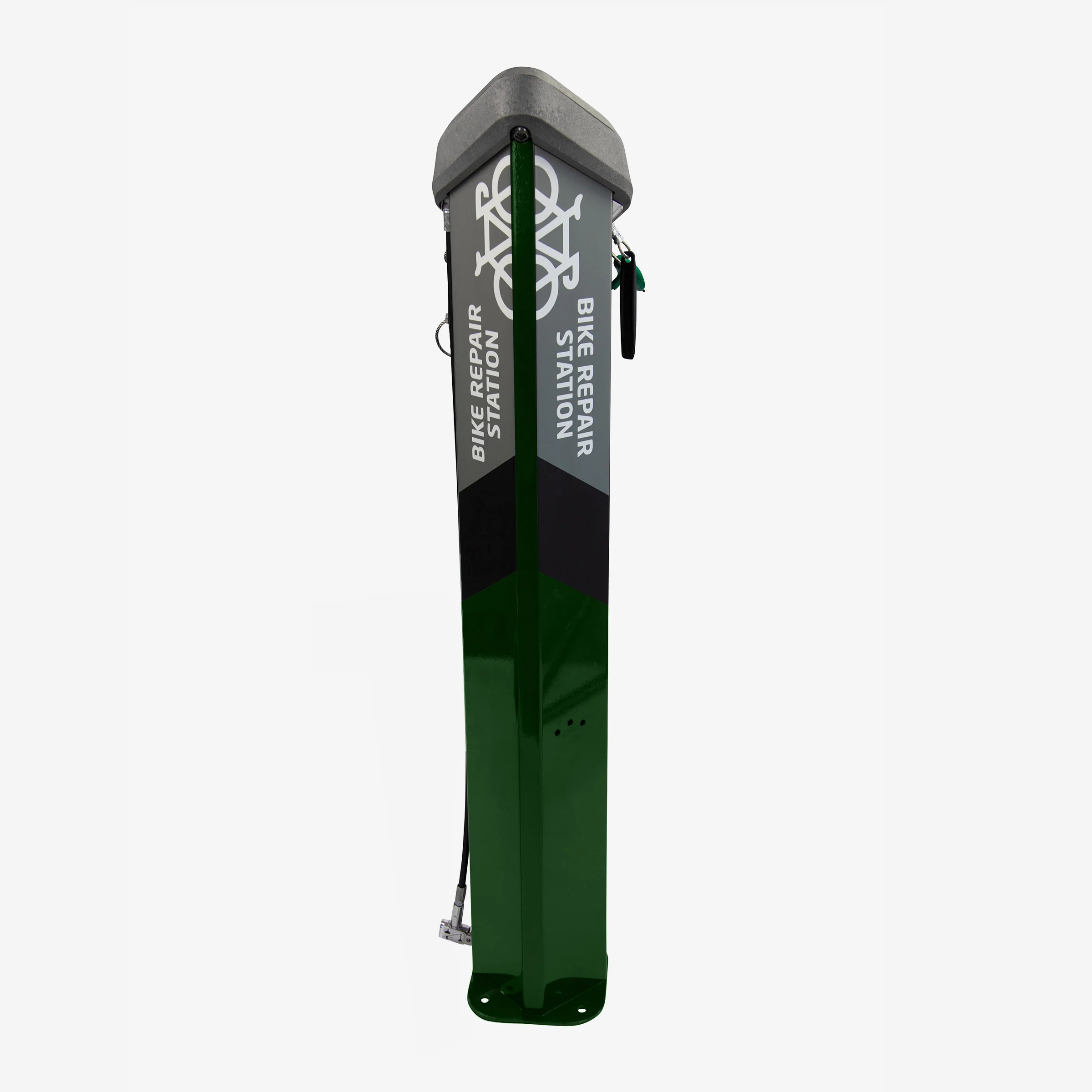 DELUXE PUBLIC WORK STAND, GREEN
