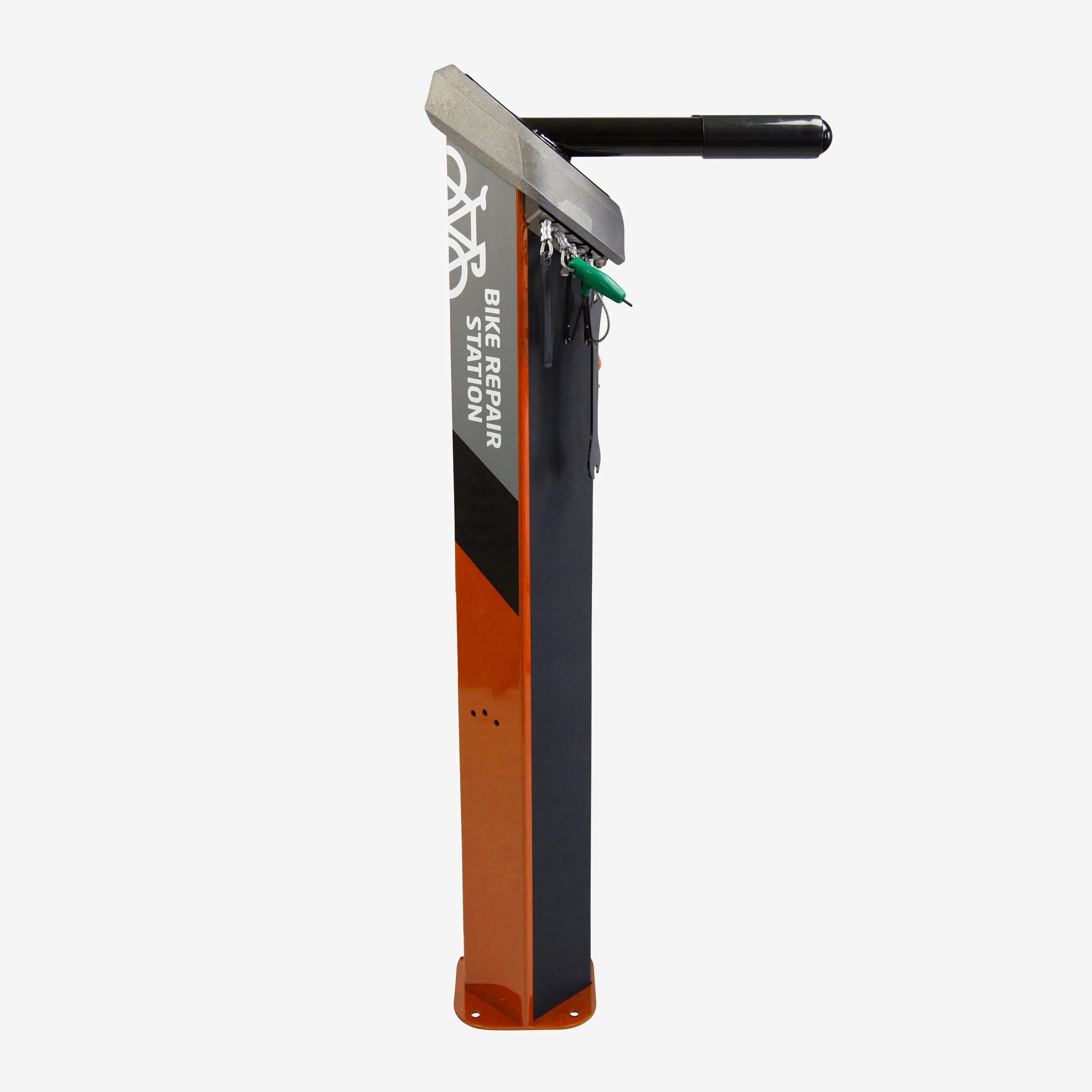 DELUXE PUBLIC WORK STAND, ORANGE