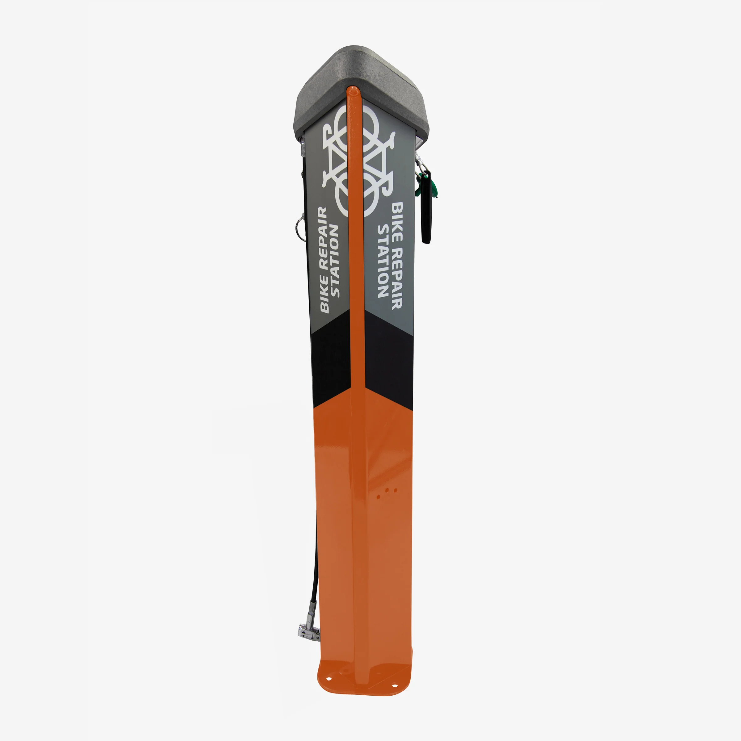 DELUXE PUBLIC WORK STAND, ORANGE