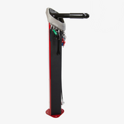 DELUXE PUBLIC WORK STAND, RED