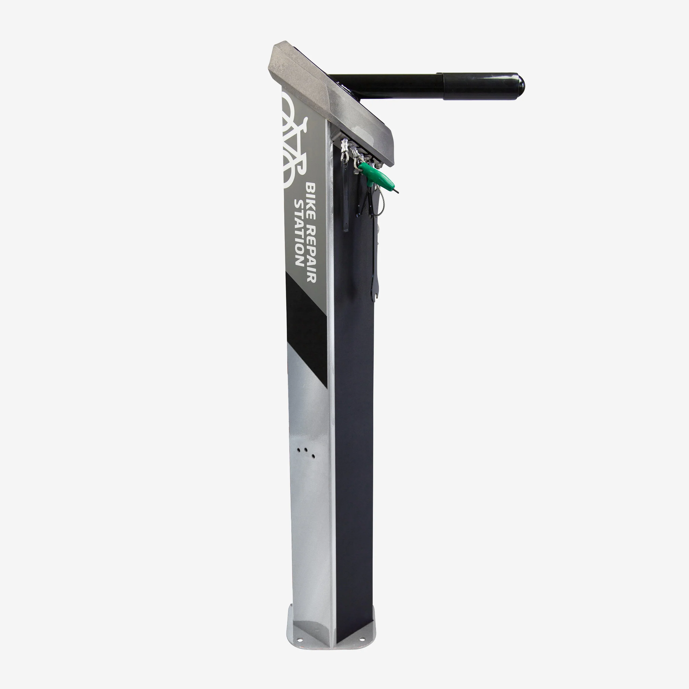 DELUXE PUBLIC WORK STAND, STAINLESS STEEL